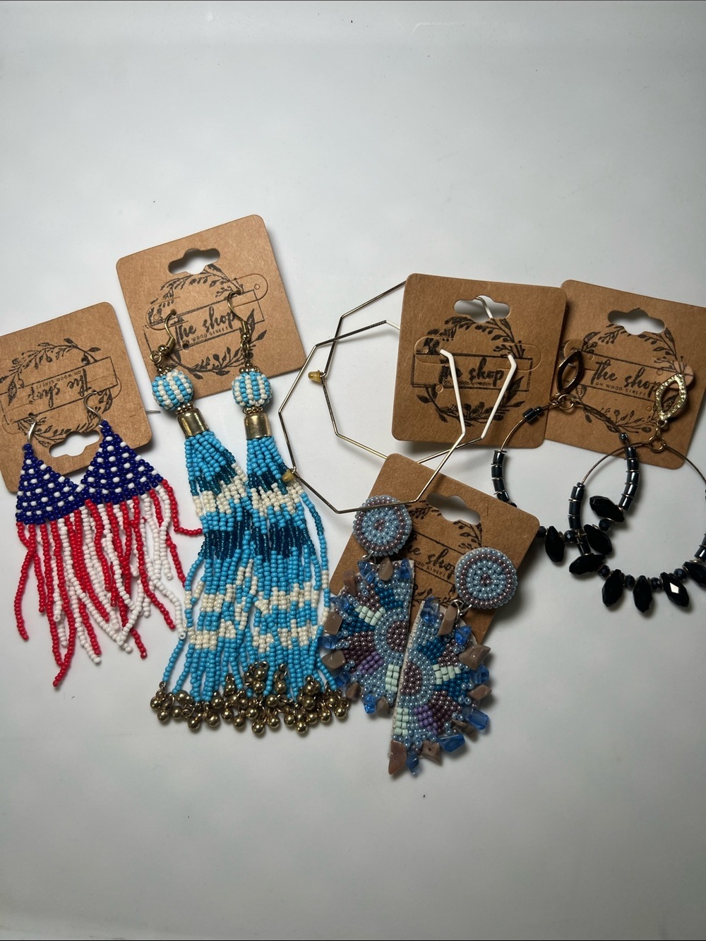 Bundle of 5 Earrings Assorted